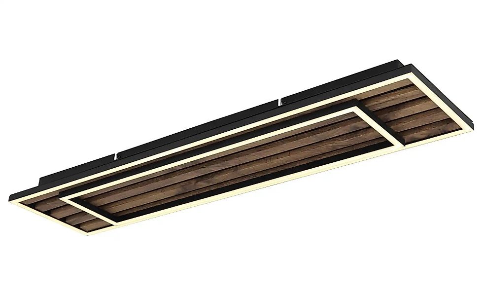 Globo Lighting Deckenleuchte   ¦ schwarz ¦ Maße (cm): B: 80 H: 6 Lampen & L günstig online kaufen