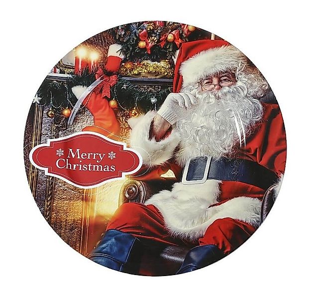 MAGIC by Inge Dekoteller, Dekoteller Kunststoff Santa Claus - Motiv 33cm bu günstig online kaufen