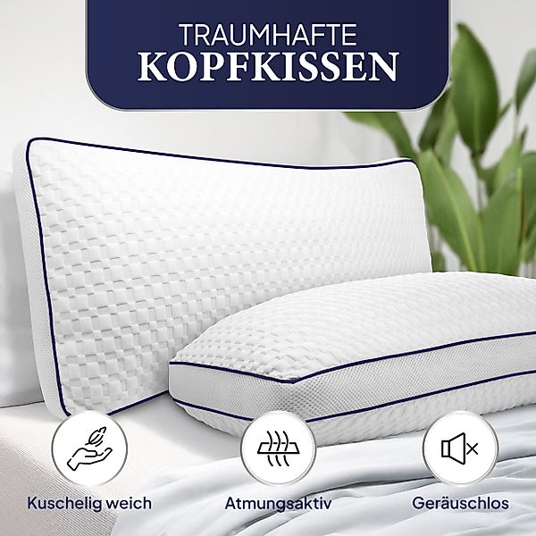 Gentle North Microfaserkissen Hochwertige Kopfkissen in günstig online kaufen