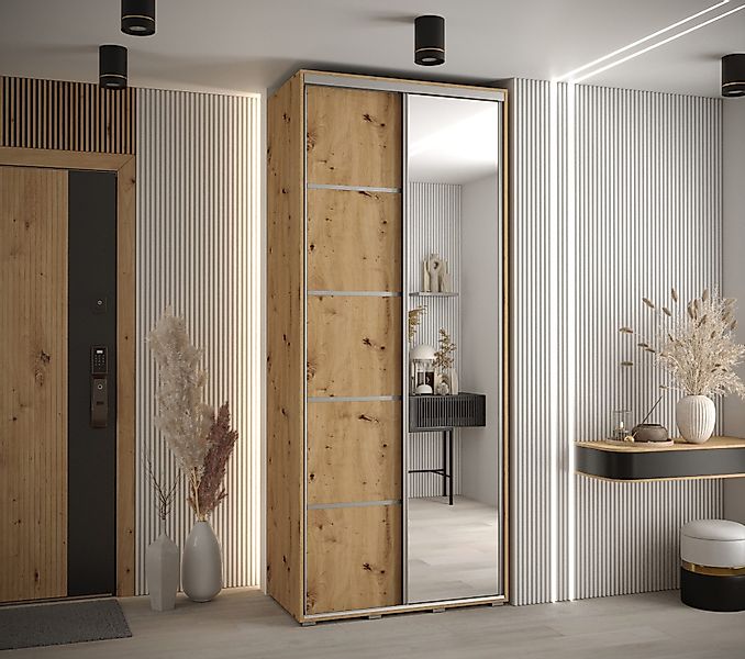 Beautysofa Kleiderschrank Moderner, eleganter Kleiderschrank mit günstig online kaufen