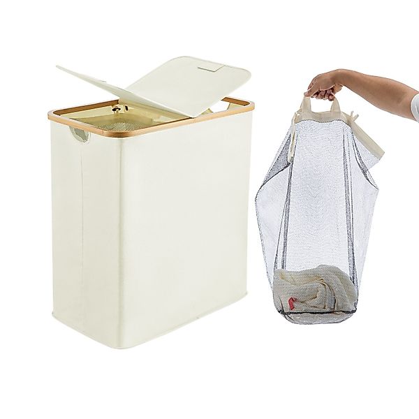 Youyijia Wäschekorb 100L Wäschekorb Faltbarer Wäschesammler günstig online kaufen