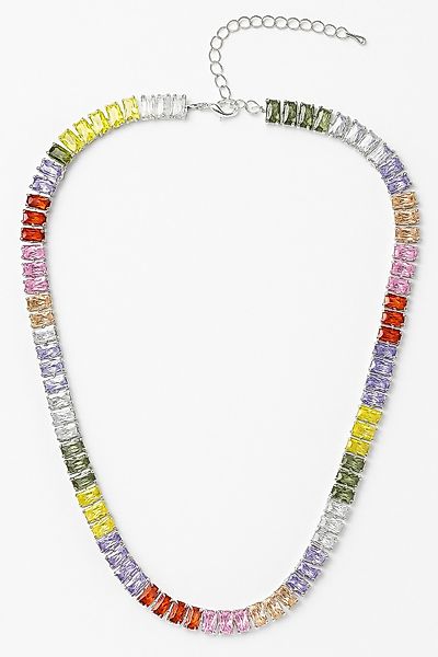 COLLEZIONE ALESSANDRO Kette mit Anhänger "Prisma", edle Halskette aus Glass günstig online kaufen