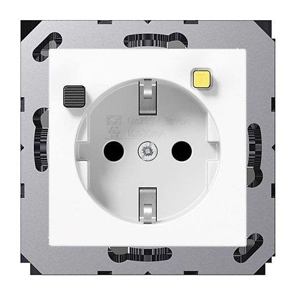Jung FI-SCHUKO-Steckdose aws 16A 250V A 5520.30 WW - A5520.30WW günstig online kaufen