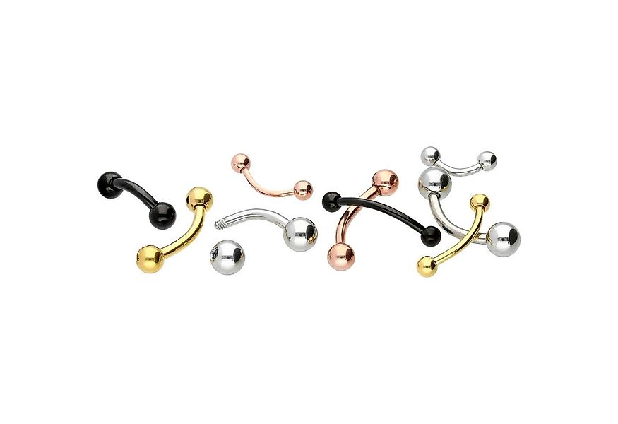 PIERCINGLINE Bauchnabelpiercing Titan Banane (Bananen, 1-tlg) günstig online kaufen