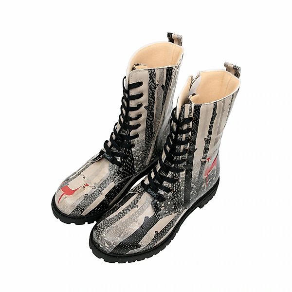 DOGO Schnürboots "Zipsy You Are The Colour Of My Life Damen Stiefel / Femal günstig online kaufen