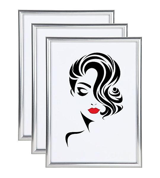 IDEAL TREND Bilderrahmen 3er 5er Set Classic Leichter Kunststoff Bilder Fot günstig online kaufen