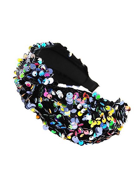 axy Haarreif Breiter Haarreif mit Pailletten und Knoten, Wunderschön Damen günstig online kaufen