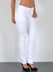 ESRA Straight-Jeans Damen Jeans Gerade hohe günstig online kaufen