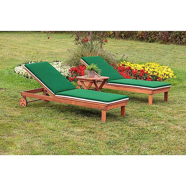 Merxx Aktionsliegen Set 3-tlg. Hocker 50 x 50 cm günstig online kaufen