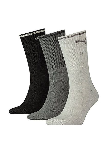 PUMA Socken CREW SOCK STRIPE 3 Paar (Packung, 3-Paar, 3er-Pack) günstig online kaufen
