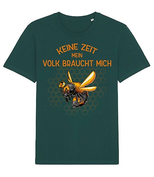 Keine Zeit mein Volk braucht mich · Männer Bio T-Shirt Stanley Stella 2.0 günstig online kaufen