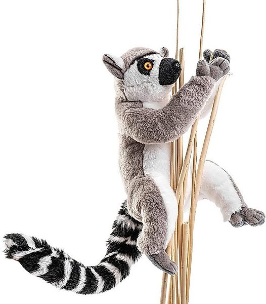 Uni-Toys Kuscheltier Katta-Lemur, mit/ohne Klett - Höhe 21 cm - Plüsch-Affe günstig online kaufen