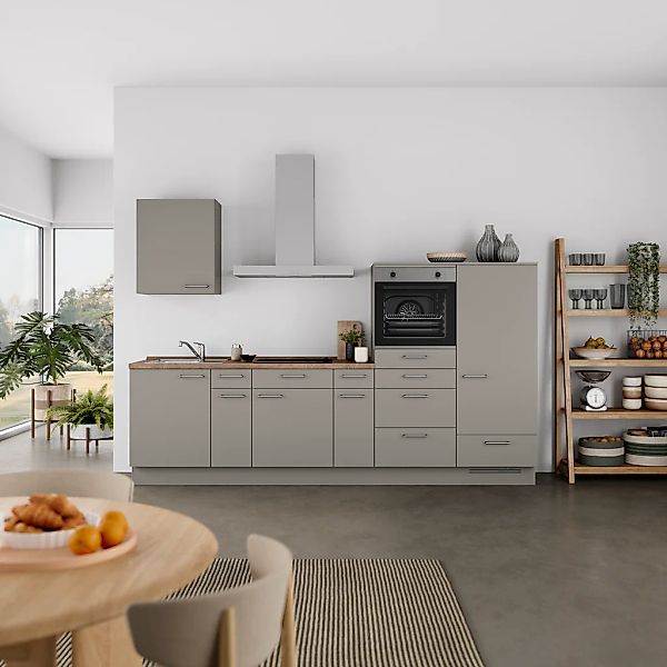 nobilia Küchenzeile ""Laser I", Ausrichtung wählbar, Breite 300 cm" vormont günstig online kaufen