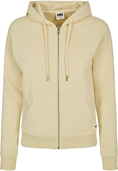 URBAN CLASSICS Sweatjacke "Urban Classics Damen Ladies Organic Terry Zip Ho günstig online kaufen