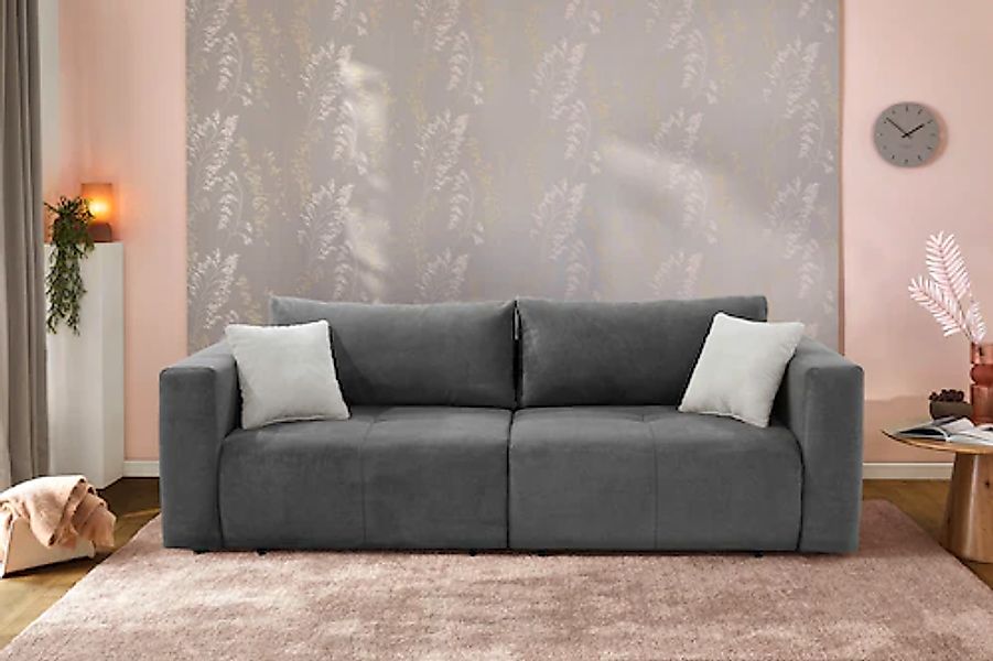 Jockenhöfer Gruppe Big-Sofa »Relax« Gästebettfunktion, Bettkasten, Sitzelem günstig online kaufen
