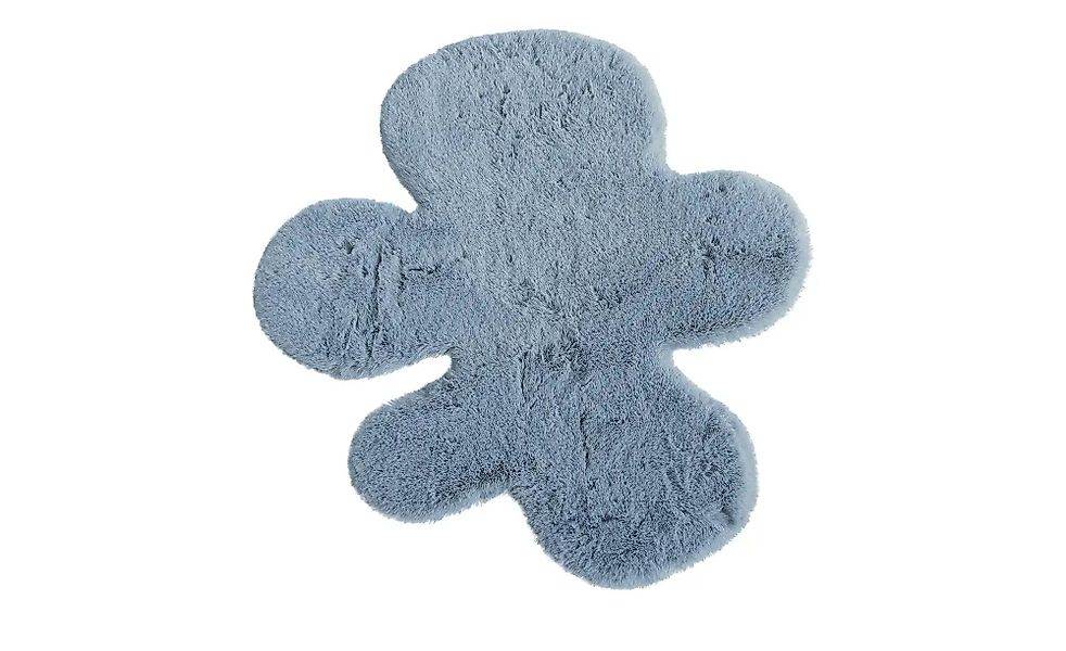 KJUT Kunstfell Fantasieform Bunny Puzzle ¦ blau ¦ Synthetische Fasern ¦ Maß günstig online kaufen