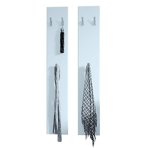 Vladon Garderobenpaneel Wandpaneel 140 (Garderobenpaneel, bestehend aus 2 P günstig online kaufen