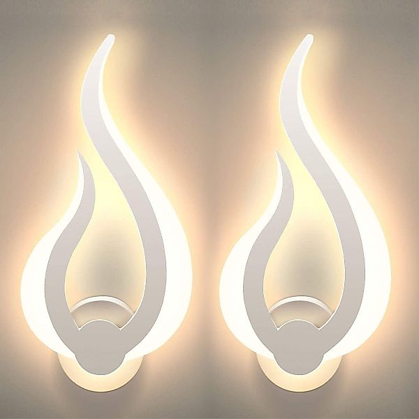 oyajia Wandleuchte Fackel Design LED Wandleuchte günstig online kaufen