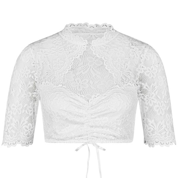 Nina Von C. Dirndlbluse 'Sophie' Lochausschnitt günstig online kaufen