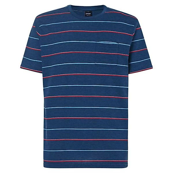 Oakley Apparel All Stripes Kurzärmeliges T-shirt S Poseidon Heather günstig online kaufen