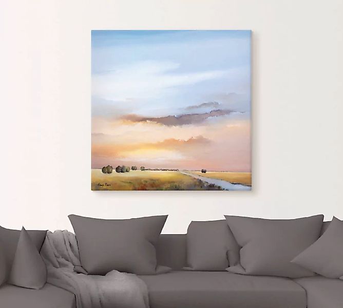 Artland Wandbild »Landschaft III«, Himmel, (1 St.), als Leinwandbild, Poste günstig online kaufen