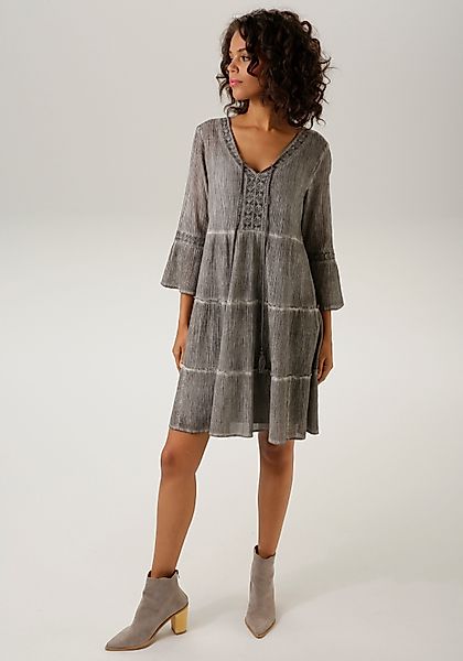 Aniston CASUAL Tunikakleid (mit Jersey-Unterkleid) mit günstig online kaufen
