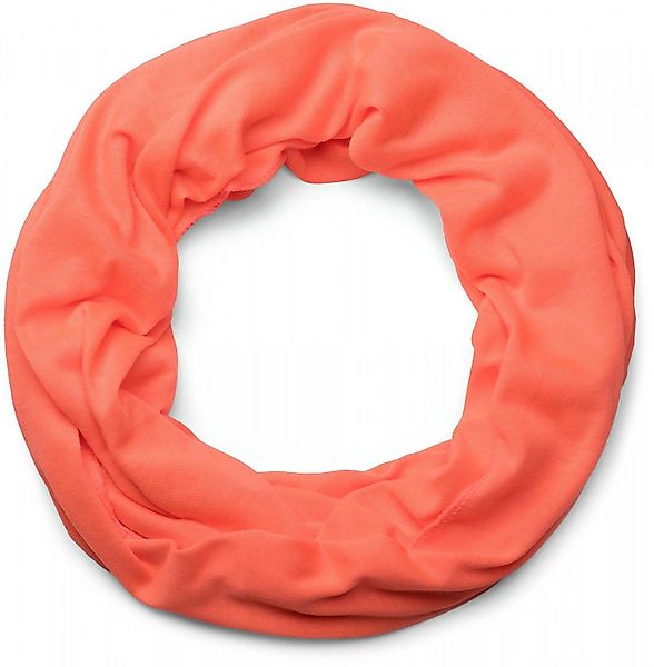 styleBREAKER Loop Unifarbener Jersey Loop Schal, günstig online kaufen