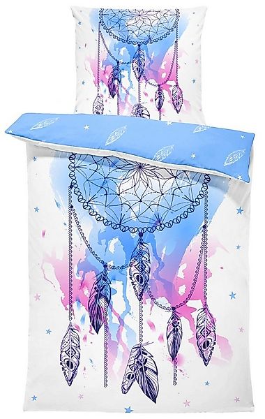 One Home Bettwäsche Traumfänger, Mikrofaser, 4 teilig, großer Traumfänger u günstig online kaufen