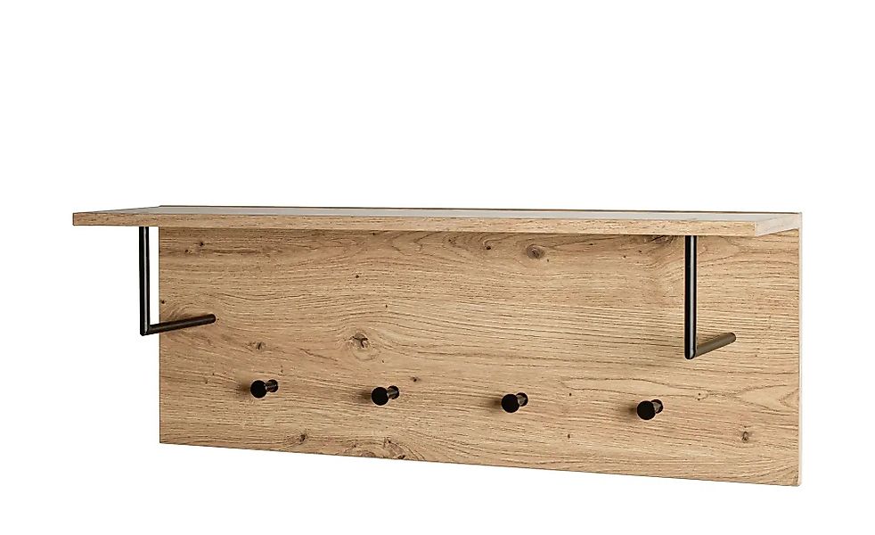 Garderobenpaneel  Parma ¦ holzfarben ¦ MDF-Platte ¦ Maße (cm): B: 80 H: 30 günstig online kaufen
