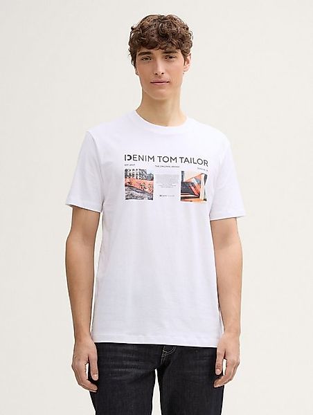 TOM TAILOR Denim T-Shirt T-Shirt mit Foto-Print günstig online kaufen