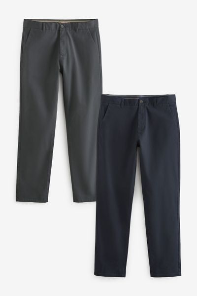 Next Chinohose Straight Fit Chinohose mit günstig online kaufen