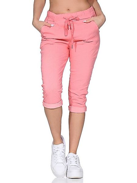 OriginalYou 7/8-Hose Damen Sommerhose Caprihose Kurze Hose Stretch-Bermuda günstig online kaufen