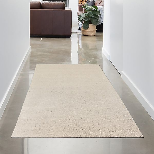 Carpetia Teppich Moderner Creme Teppich samtig günstig online kaufen
