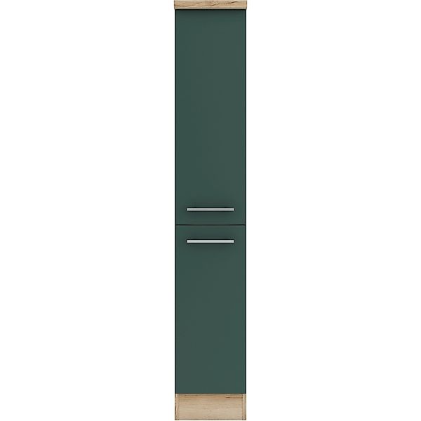 OPTIFIT Savona405 Küchen-Apothekerschrank 30 cm Steingrün günstig online kaufen