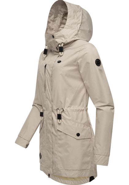 Ragwear Parka "Alysa" mit Kapuze stylische Damen Übergangsjacke mit Taillen günstig online kaufen