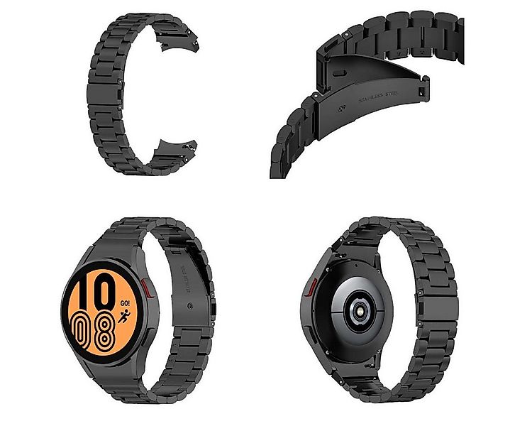 Wigento Smartwatch-Armband Für Samsung Galaxy Watch FE 6 5 4 Normal Pro Cla günstig online kaufen