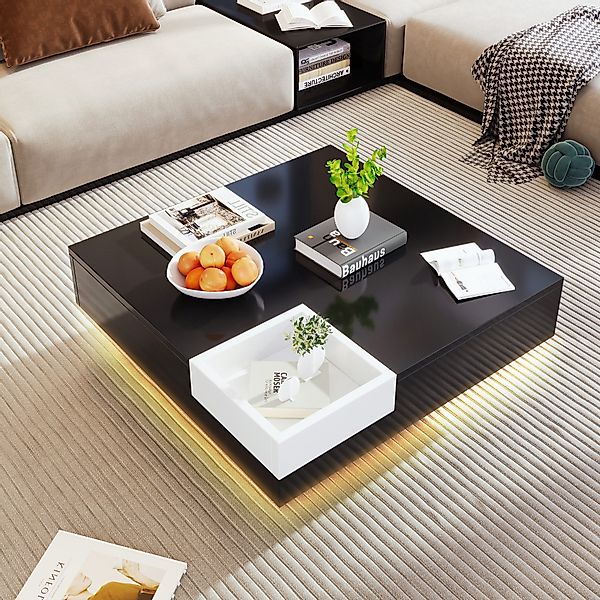 Furnishings Home Couchtisch Beistelltisch Wohnzimmertisch Betonoberfläche günstig online kaufen