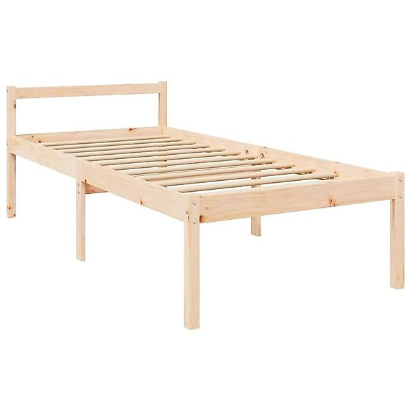 vidaXL Seniorenbett mit Kopfteil Massivholz 3195316 günstig online kaufen