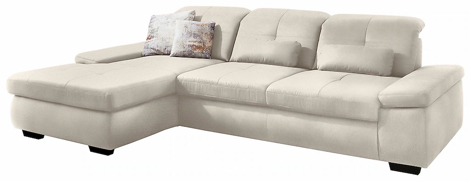 Die PlanBar Ecksofa »MP-IN16012 L-Form, mit Kaltschum-Polsterung«, inkl. Si günstig online kaufen