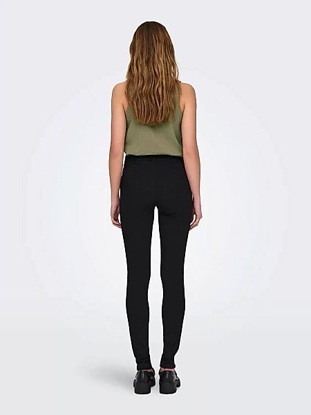 ONLY Skinny-fit-Jeans "ONLWAUW MID SK ZIP CUT DNM" günstig online kaufen