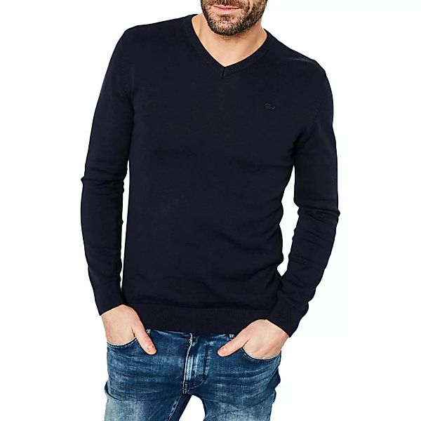 Petrol Industries V-ausschnitt-sweater 2XL Deep Navy günstig online kaufen
