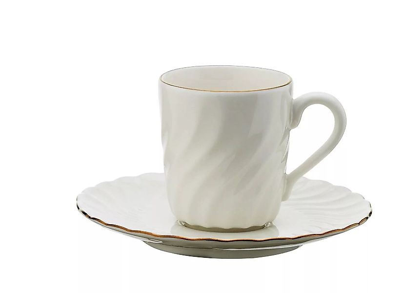 Hermia | 6er-Set Kaffeetassen mit Untertasse Katja Porzellan günstig online kaufen