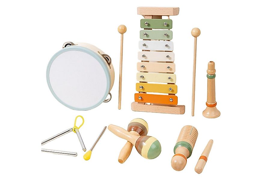 OKWISH Spielzeug-Musikinstrument 6er Kinderpercussion Starter-Set Rhythmusi günstig online kaufen