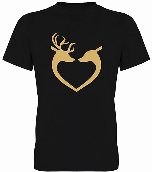 G-graphics T-Shirt Rentierliebe Herren T-Shirt, mit trendigem Frontprint, A günstig online kaufen