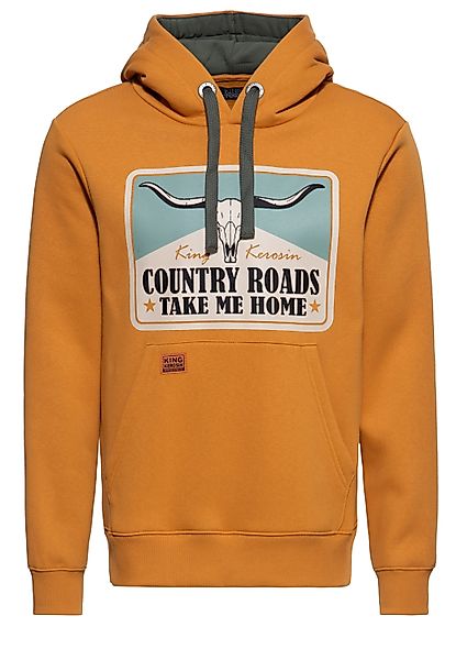 KingKerosin Kapuzenpullover Country Roads (1-tlg) mit günstig online kaufen