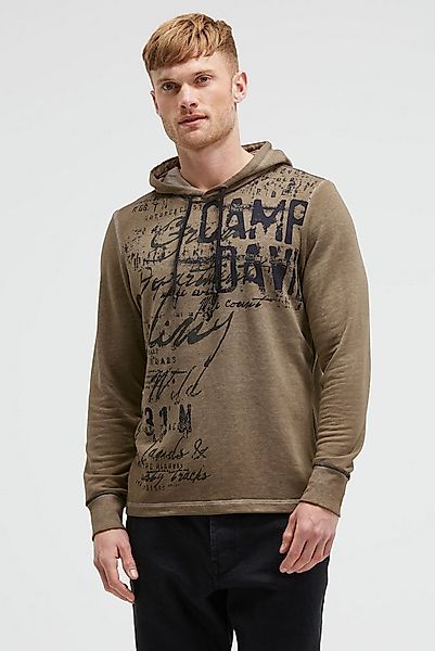 CAMP DAVID Kapuzensweatshirt mit Ausbrenner-Effekten günstig online kaufen