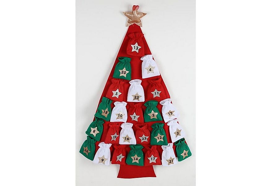 BURI Dekofigur Adventskalender Weihnachtsbaum Weihnachtskalender Weihnachts günstig online kaufen