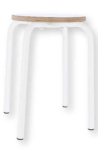 jankurtz Hocker Paris, stapelbar, Weiß günstig online kaufen