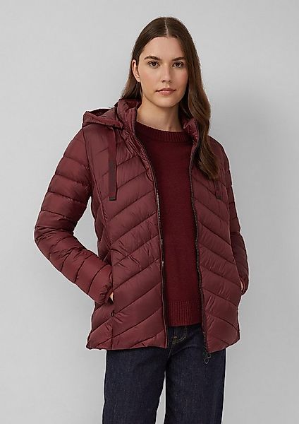 s.Oliver Funktionsjacke Outdoor-Jacke Steppjacke mit abnehmbarer Kapuze günstig online kaufen