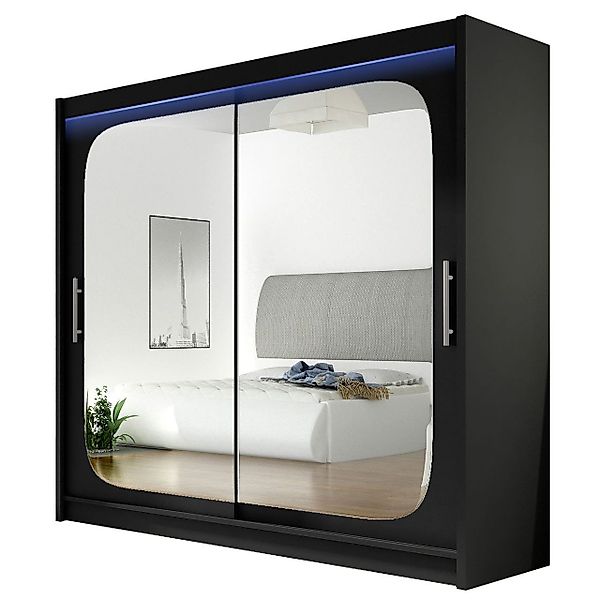 MIRJAN24 Kleiderschrank London VIII (mit Schiebetüren, günstig online kaufen